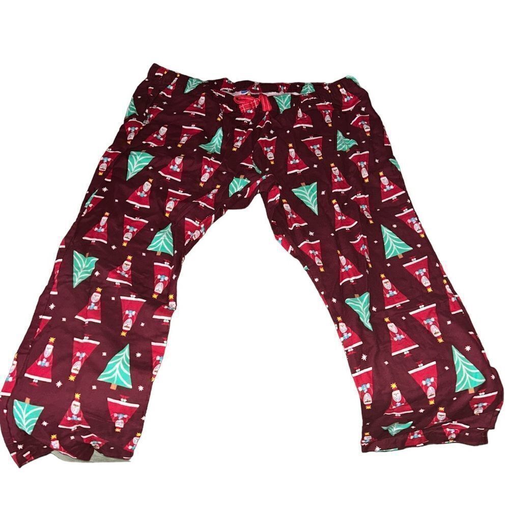 PJs/ lounge pants flannel … Santa and Christmas Tree - Old Navy